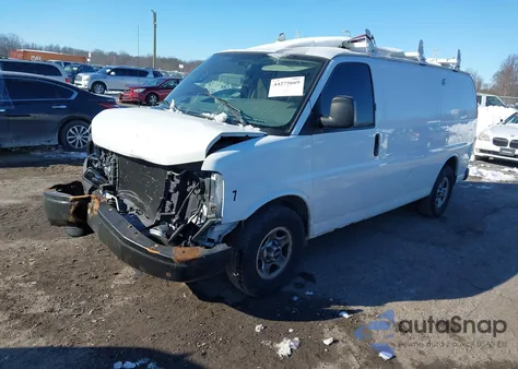 2007 GMC Savana Work Van z USA, uszkodzony, nr VIN 1GTFH15TX71171127